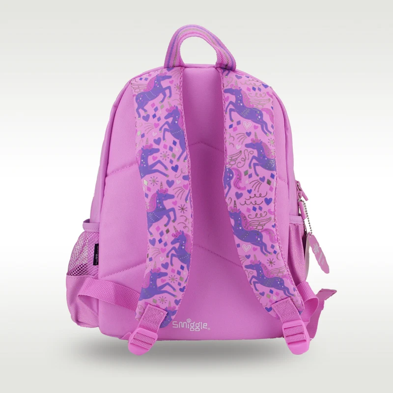 حقيبة مدرسية للأطفال البنات Angel Unicorn حقيبة ظهر Kawaii من 3 إلى 7 سنوات مقاس 14 بوصة #4