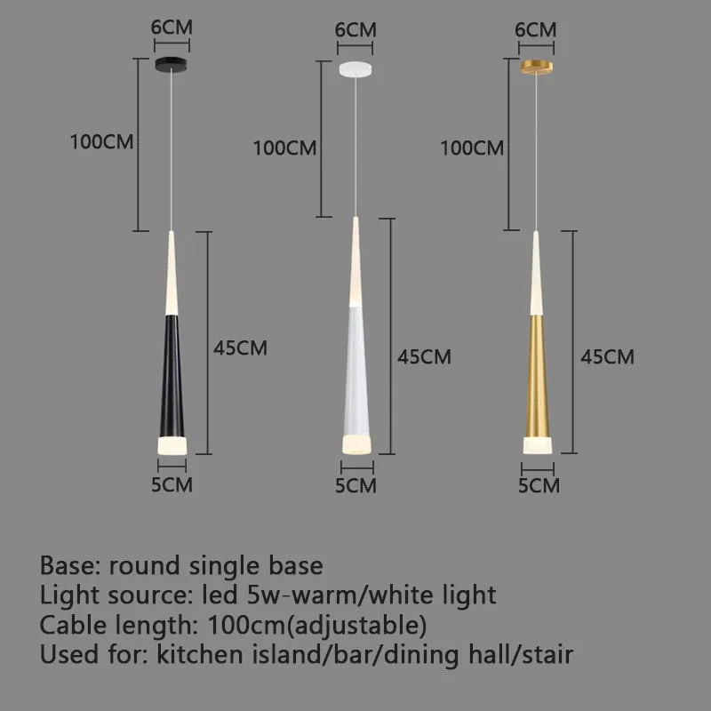 Wisiorek LED lampa jadalna nowoczesne światło kreatywny wisiorek oświetlenie sufitowe przejścia/salonu/jadalni/kawy/baru