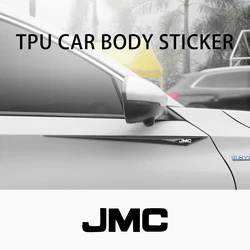 2pcs Car Body Tuning Exterior Decorative TPU Sticker For JMC vigus 3 5 9 plus Boarding Pickup Territory s350 n601 s350