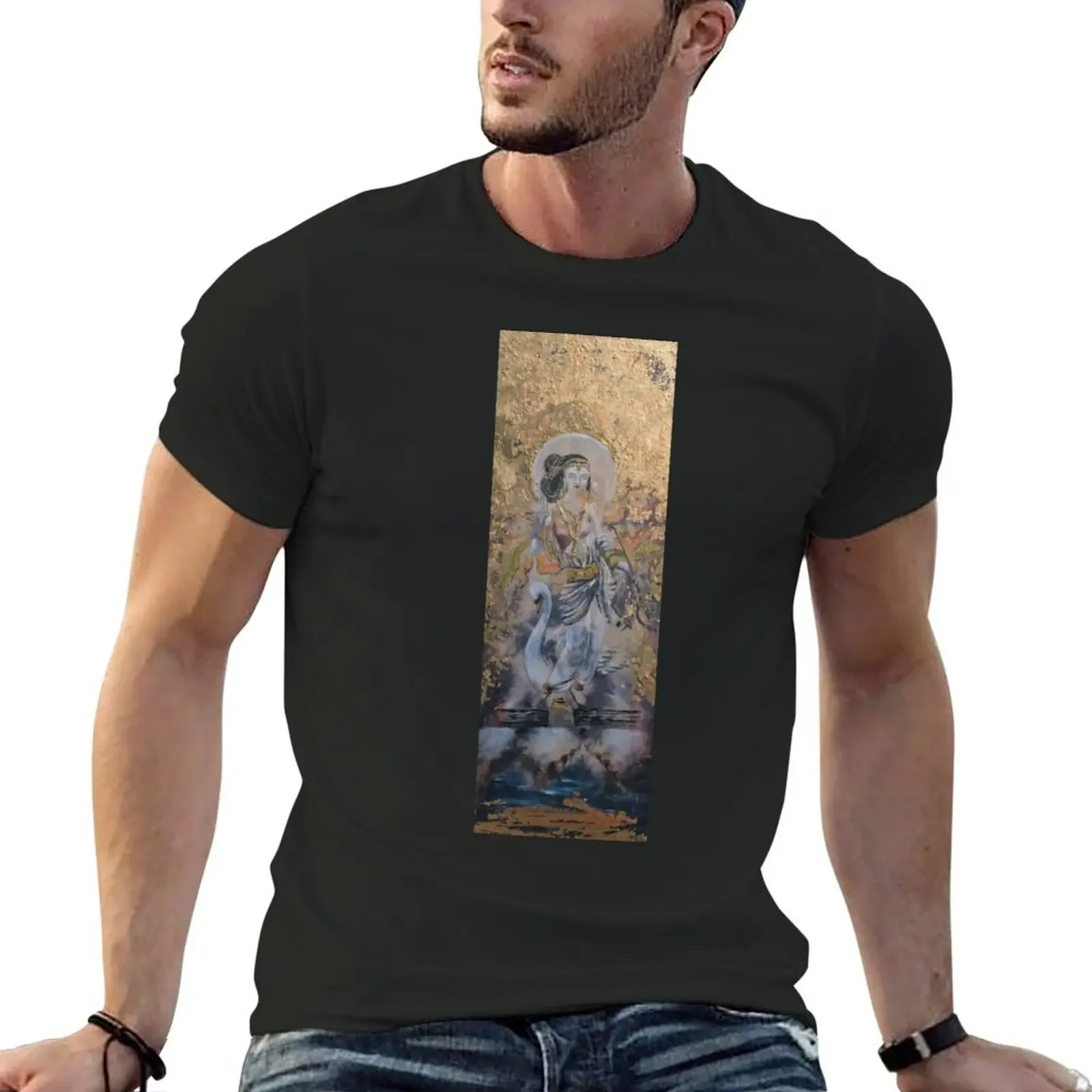 Saraswati T-Shirt essential t shirt anime tshirt Short sleeve tee men