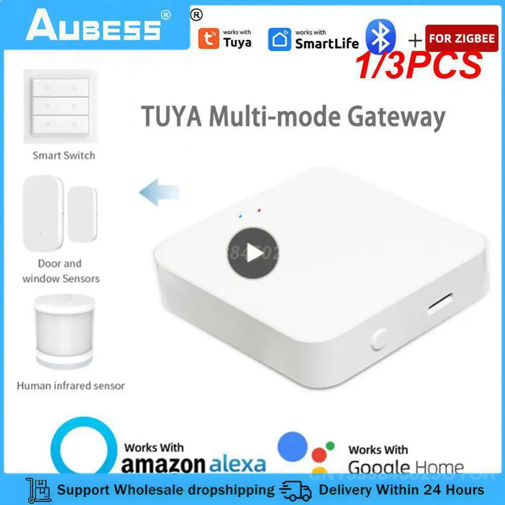 1/3PCS Tuya Smart Gateway Hub Multi-model Smart Home Bridge WiFi Bluetooth Compatible APP Wireless Remote Control Alexa