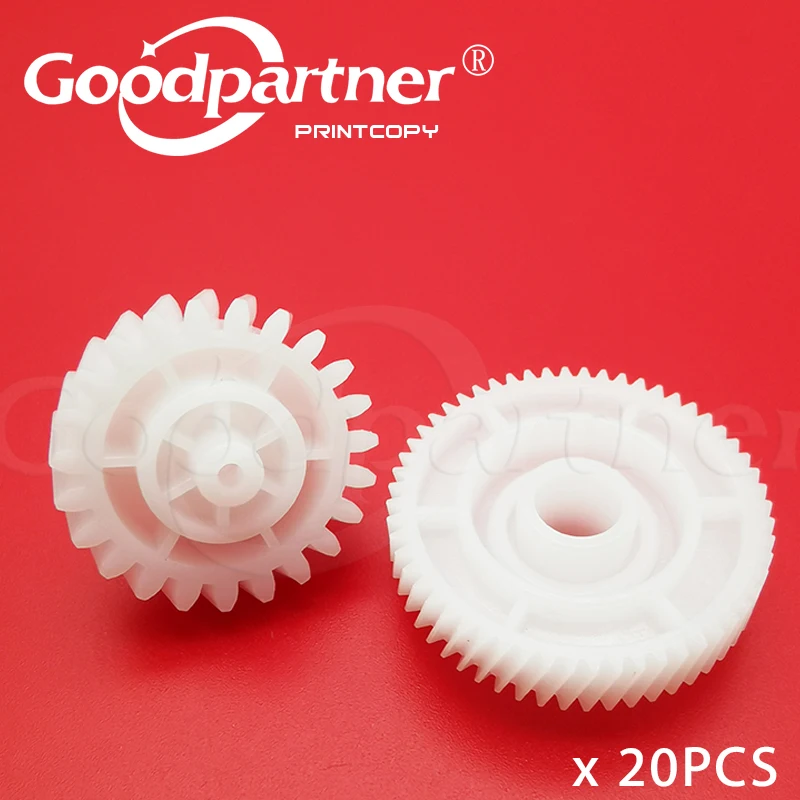 20X RU6-0018-000 23T 56T Fuser Drive Gear for HP LaserJet P1505 P1506 P1566 P1606 M1120 M1522 M1536 / 1505 1606 1120 1522 1536