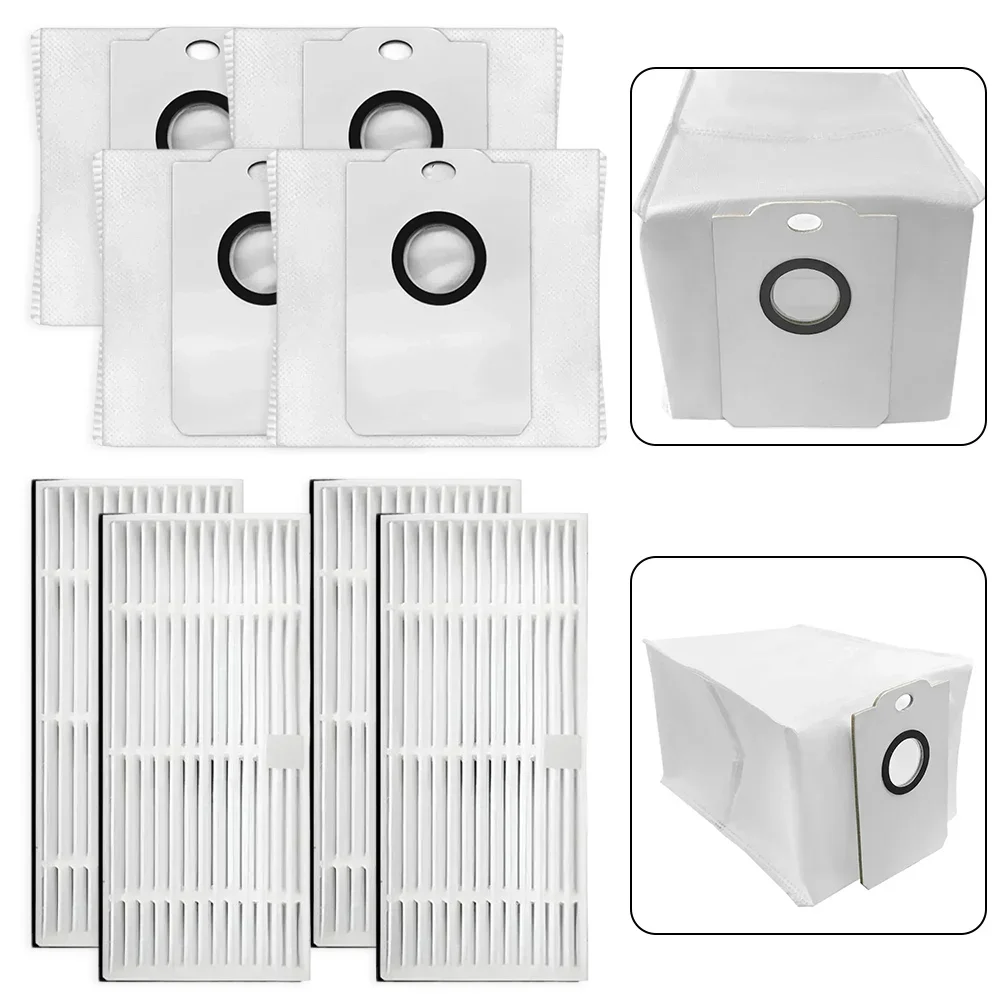 8 قطعة أكياس الغبار مرشحات ل Conga 2499 Ultra Home المتقدمة جهاز آلي لتنظيف الأتربة استبدال أجزاء الملحقات