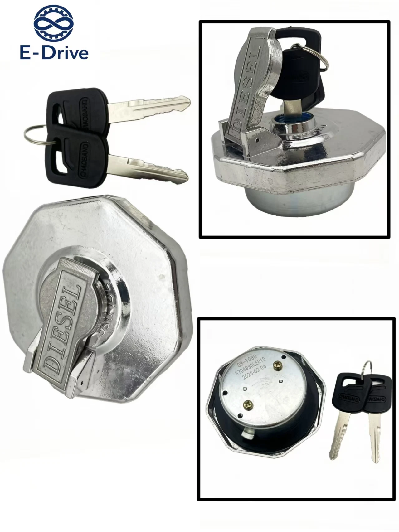 Tapa del tanque de combustible con llave 8-98146010-0 8-98088982-0 para Isuzu ELF NPR NQR 4HK1