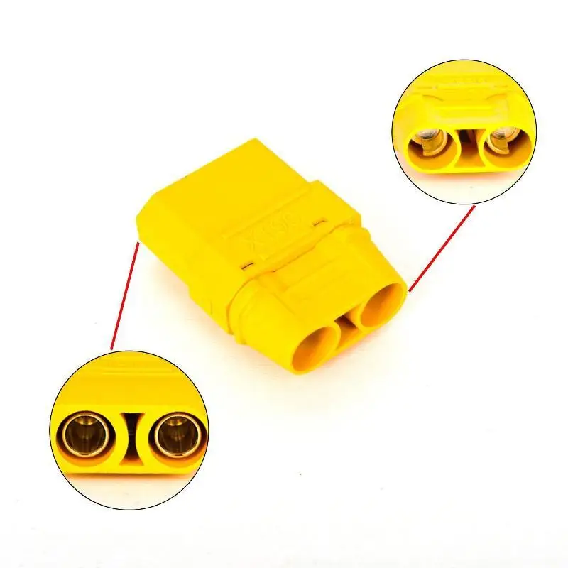 New 1/3 Sets Welding Terminal Connector High Current XT90H Male Female Connector With Cover For Lithium Polymer Battery Model
