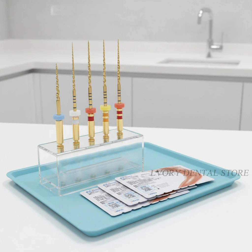 SOCO Files SC PRO Dental Root Canal File Heat-Activated Nitinol Tooth Pulp Thermally Activated Nickel-Titanium COXO Rotary Files