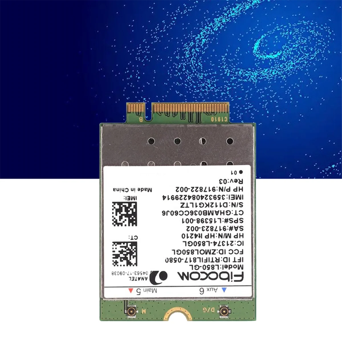 Hp、4g、830、840、735、745、1040、L850-GL、lt4210、xmm7360用のfibcom多機能便利モジュール