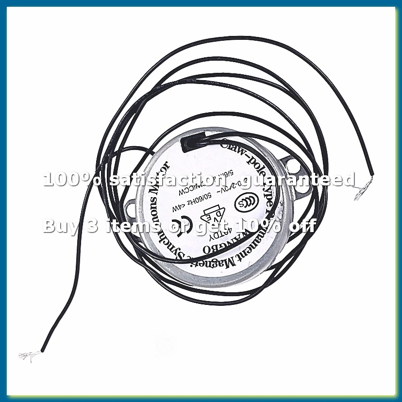 AC 220V-240V 5/6RPM 4W 50/CCW 7mm Shaft Dia Fan Synchronous Motor-A27I