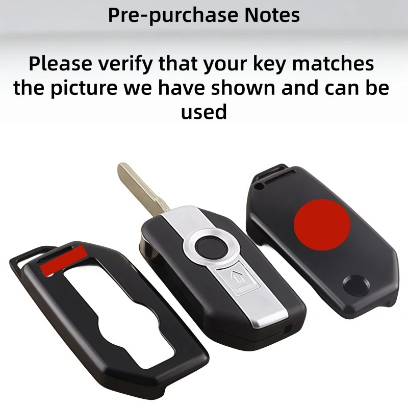 Motorcycle remote key protective case aluminum alloy keychain cover For BMW F850GS ADV K1600GT GTL R1200R RS RT 850 1600 1200