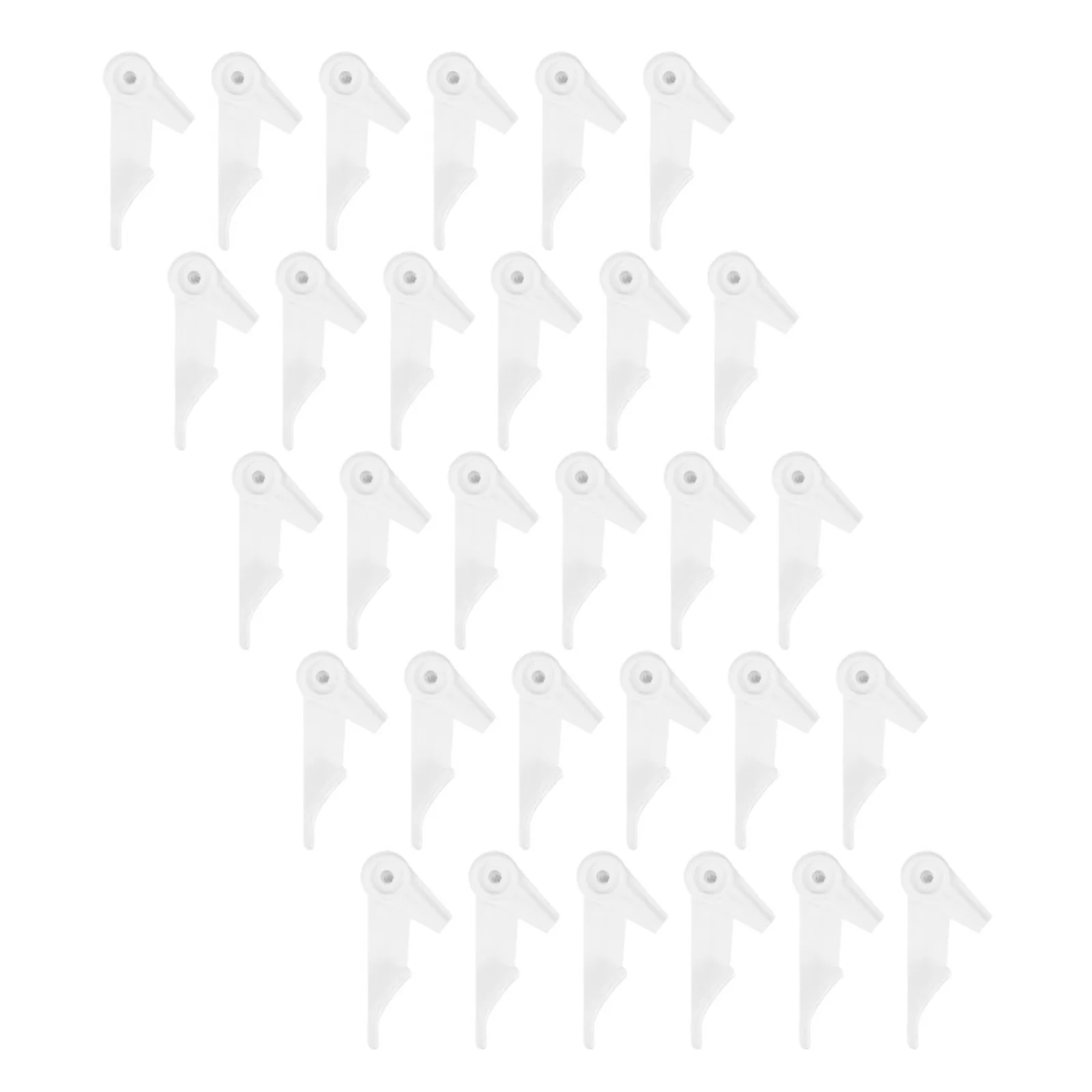 

30Pcs Ceiling Lamp Accessory Plastic Buckle for Light Shade Sturdy Fastening Clips Replacement Fixtures for Home Decor