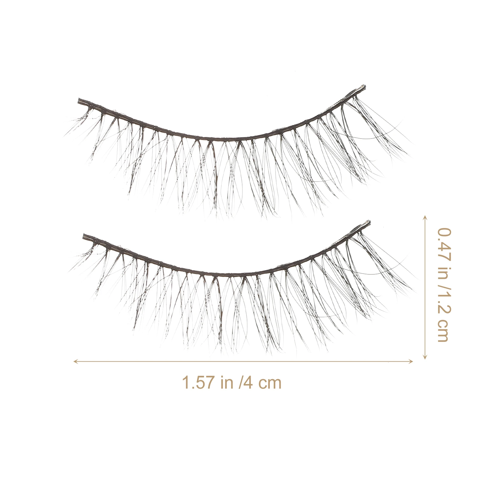 

5 Pairs Chemical Fiber False Eyelashes Natural Looking Makeup Women Lashes eyelash Fake Eyelashes beauty wedding party
