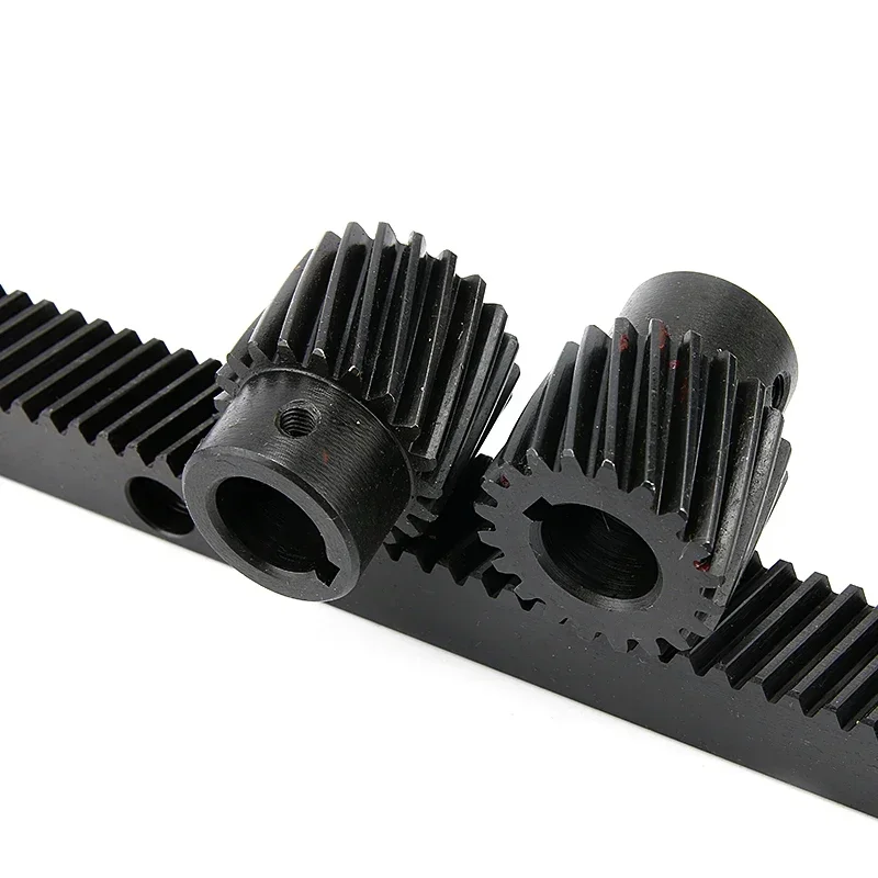 M1.25 model 20*20*1400mm helical gear rack 25 teeth helical pinion