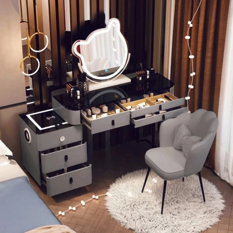 

Storage Handles Dressing Table Drawers Desings Side Lights Dressing Table Mirror Luxury Coiffeuse De Chambre Bedroom Furniture