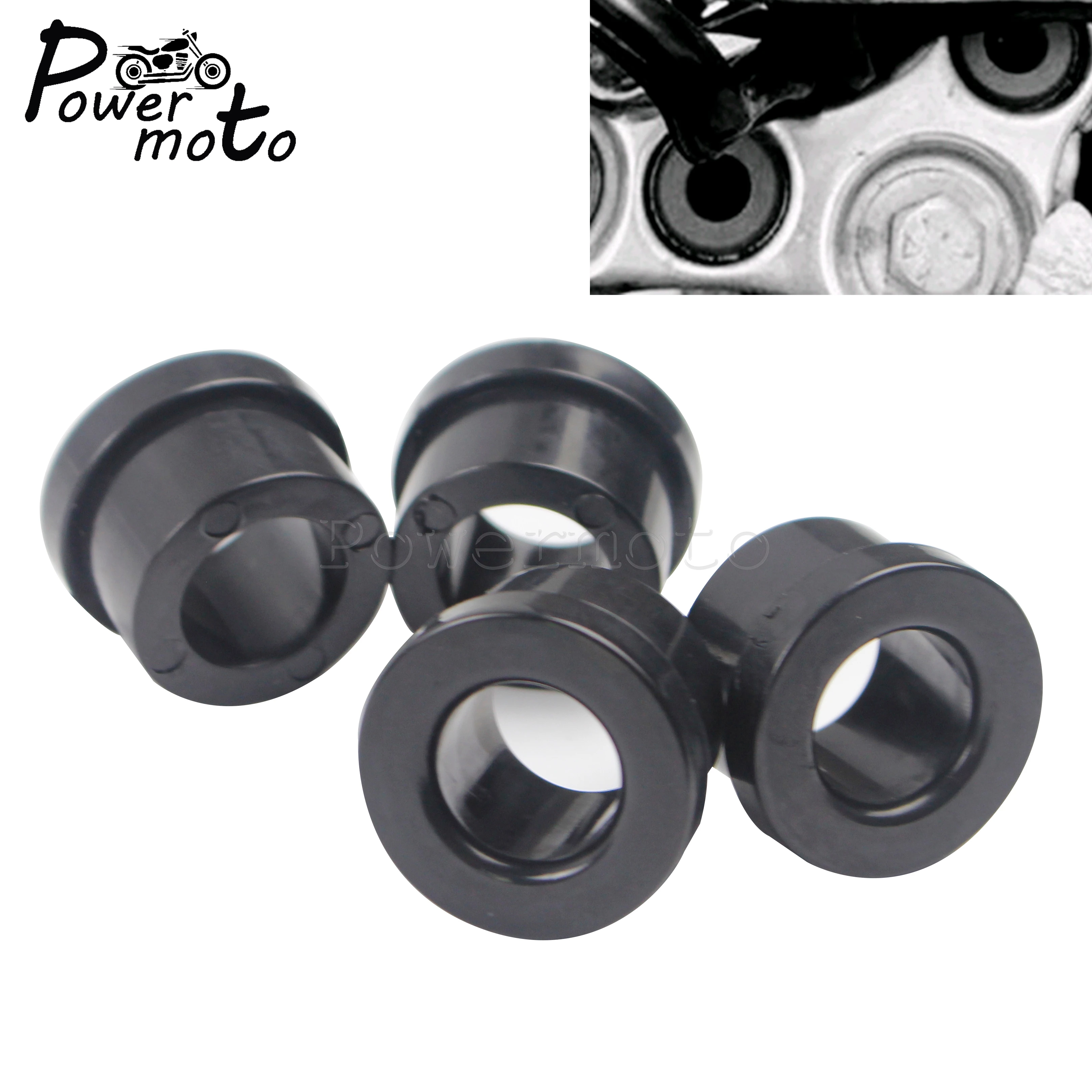 Polyurethane Handlebar Riser Bushing Replaced Rubber Bushings For Harley Sportster Softail Dyna FX FXR 1973-2017 OEM# 56161-83A