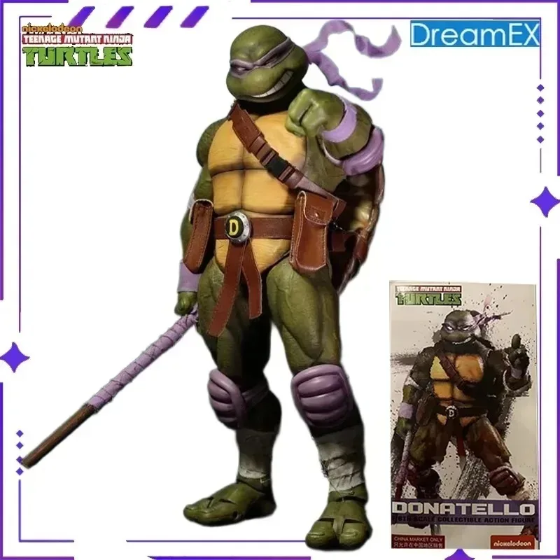 Autentyczna seria DreamEX Original Wojownicze Żółwie Ninja Michelangelo i Donatello 1/6 Anime Mobile Doll Model Zabawka Kolekcjonerska Dostępna od ręki