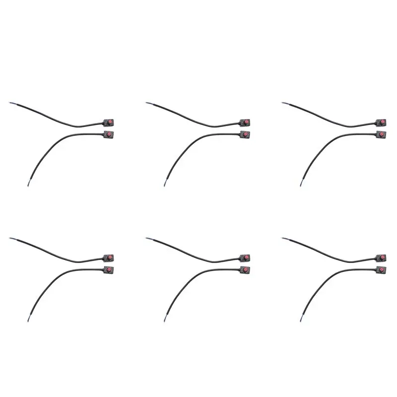 

6X DC 0/1-10V Knob LED Dimmer, Low Voltage Passive Dimmer PWM Dimming For 0-10V Or 1-10V Dimmable Electronic LED Driver