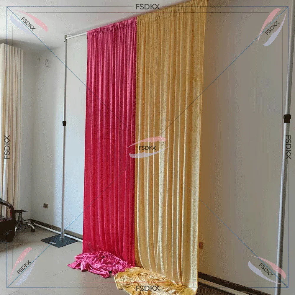 Factory wholesale velvet theater curtains inherent flame retardant curtain fabric for theatre