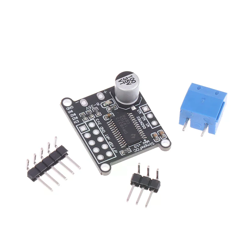 Simple Mini DRV8313 Module DC Brushless Motor Driver Board SVPWM Control DC 8-35V