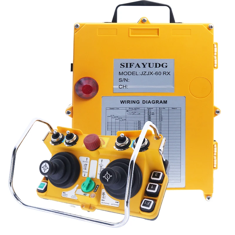 Vendita calda Nomi F24-60 Gru a torre industriale Radio Joystick Telecomando Gru per camion impermeabile Telecomando senza fili