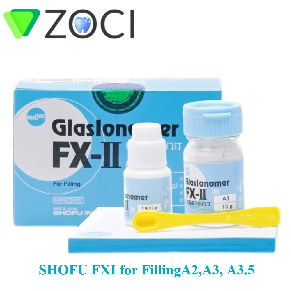 Dental Restoration Material FX-II A2 A3 A3.5 ShoFu FXII for Dental Filling Fossil Neck Defect Restoration