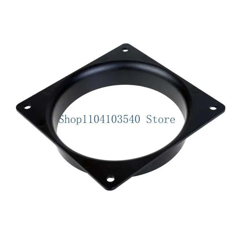 

02DC Ducts Connectors Flange Air Pipe Panel for 12038 Fan Ducting Connectors Plate Suitable for 12x12cm Ventilations Fan