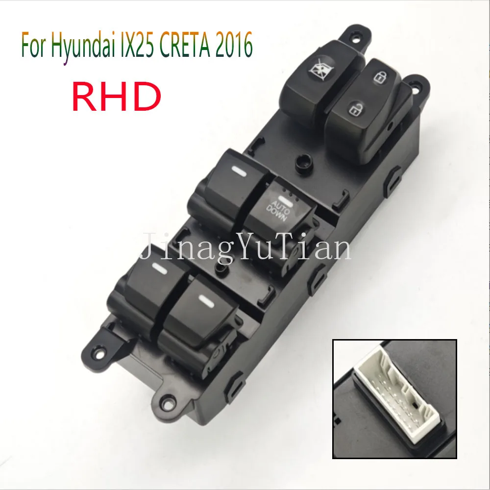 

For Hyundai IX25 CRETA 2016 Front Right RHD Electric Power Window Switch Glass Lifter Control Regulator Button Car Accessories