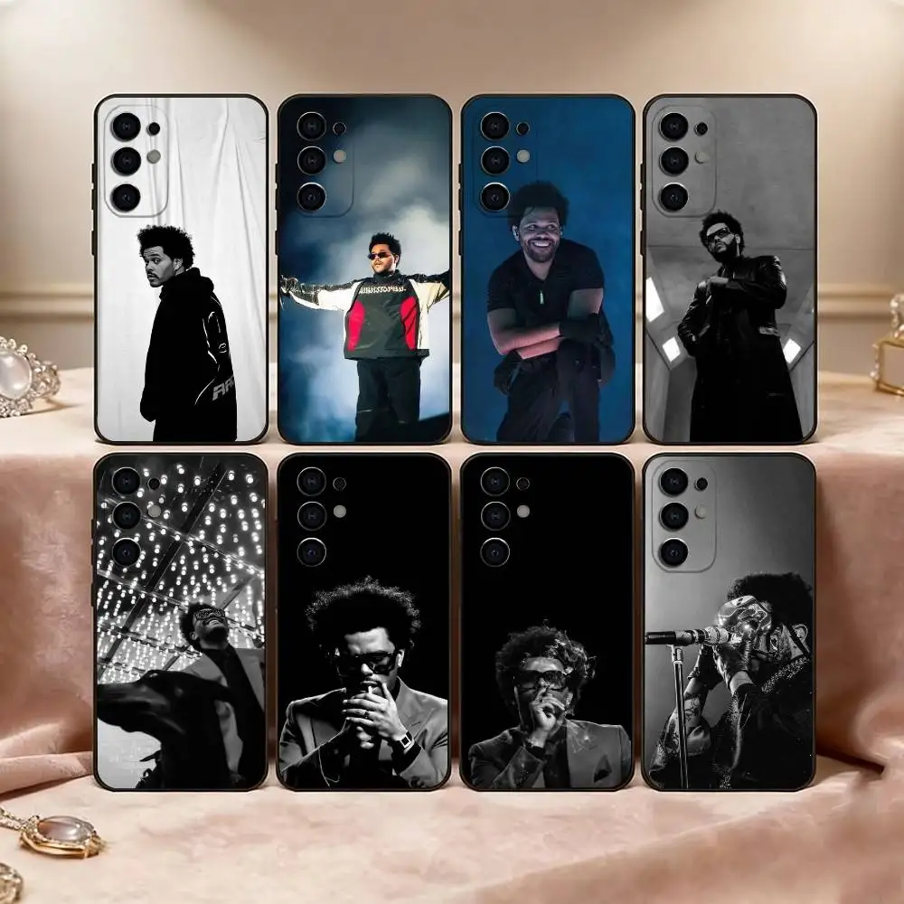 

T-The W-W Phone Case Black Silicone Soft For Samsung S25,S24,S21,S22,S23,S30,Ultra,S20,Plus,Fe,Lite