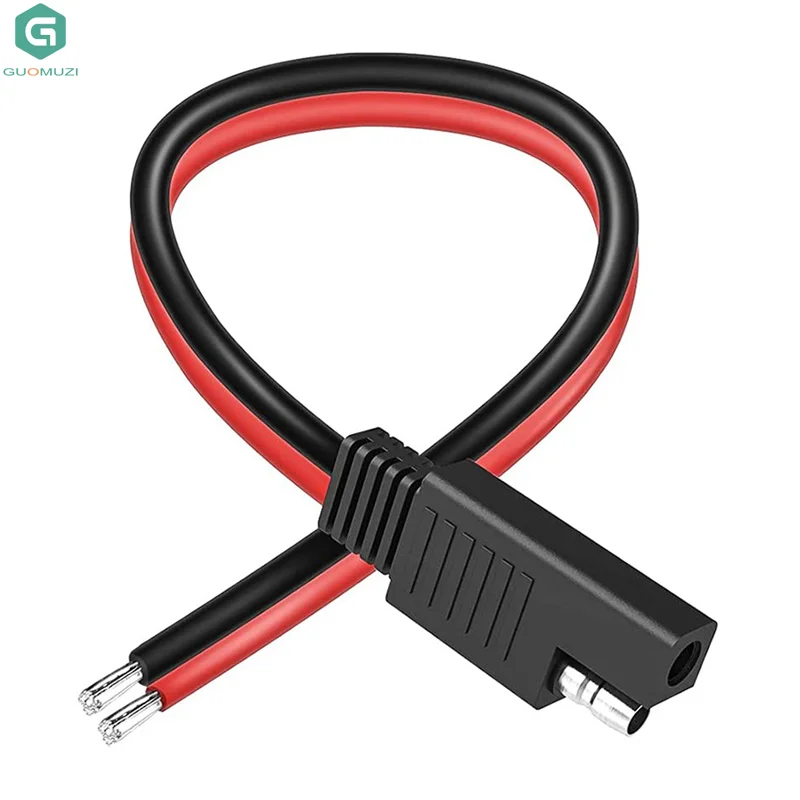 30CM 10A Power Automotive Extension Cable SAE Connector Cable Quick Disconnect