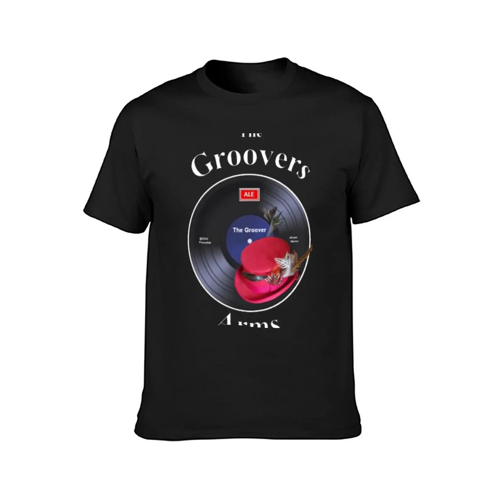 The Groovers Arms T-Shirt summer clothes customizeds black t-shirts for men