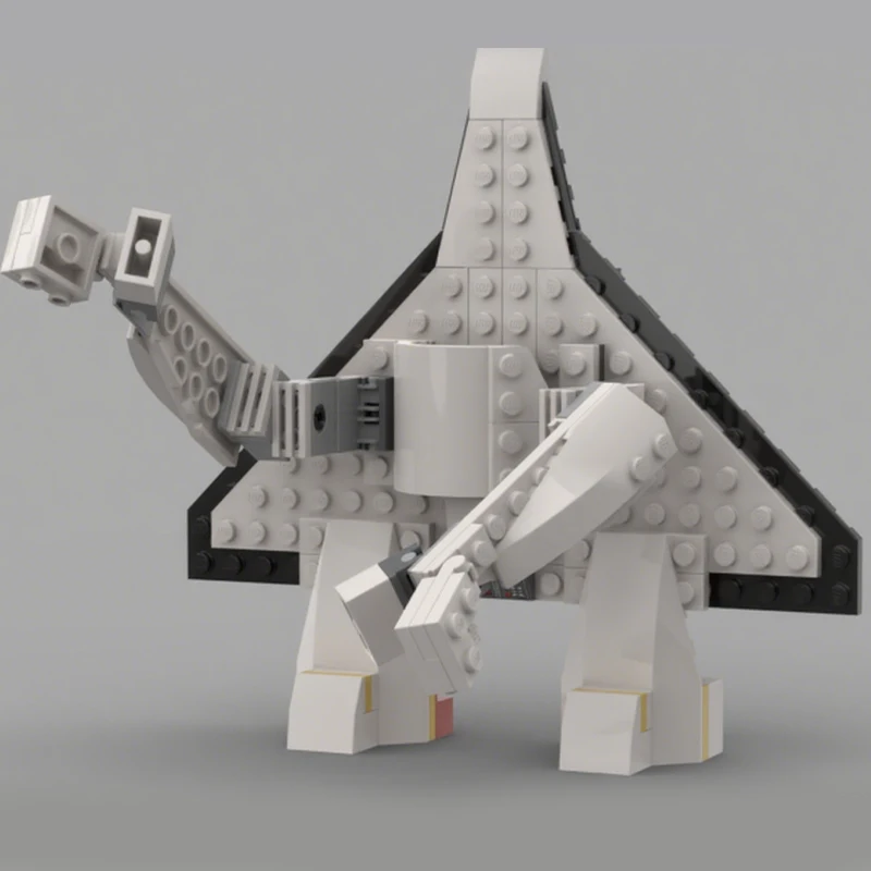 

100 шт. MOC 31066 Space Mech модульные строительные блоки DIY робот меха модель креативная инженерная игрушка для детей и коллекционеров