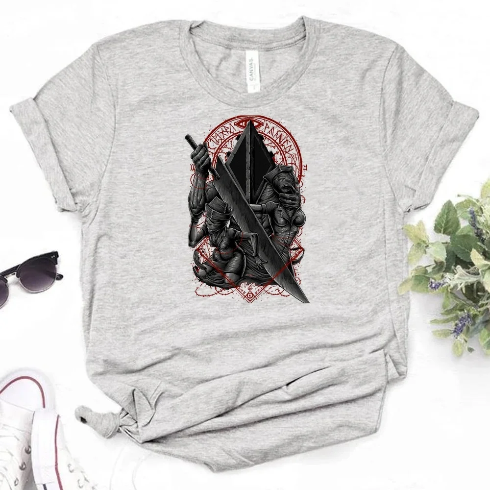 Silent Hill t shirt women aesthetic japan gothic funny tshirt emo cute goth cheap y2k