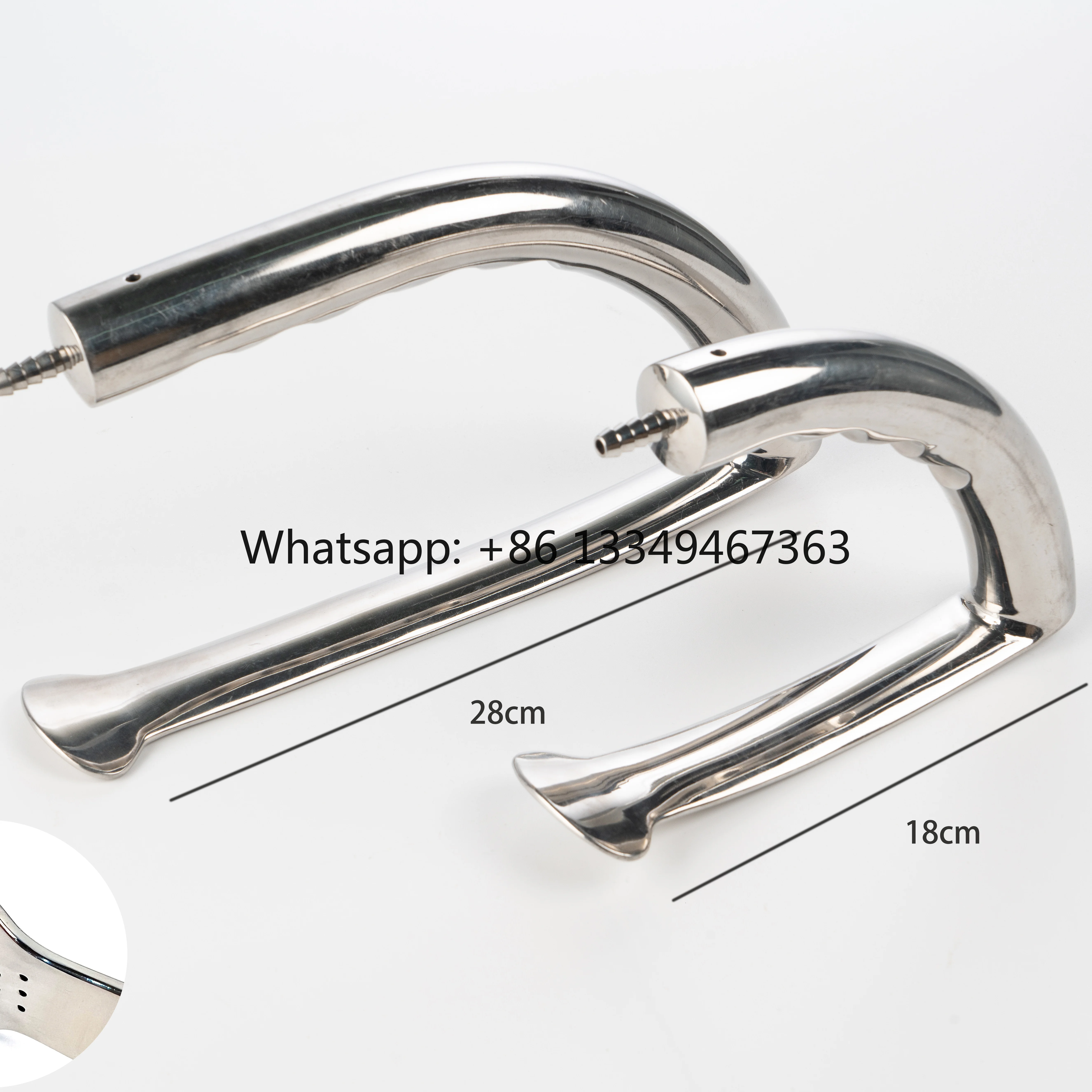 Manual Chest Retractor Hook with Suction Tube for Breast Augmentation and Assisted Prosthesis