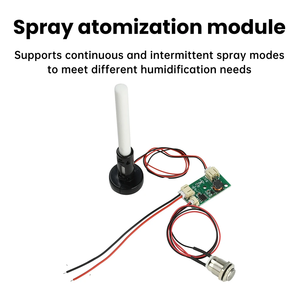 تيار مستمر 5 فولت رذاذ المرطب بالموجات فوق الصوتية الانحلال وحدة الترطيب لتقوم بها بنفسك عدة ضباب صانع وسائق لوحة دوائر كهربائية مبيد البخاخة