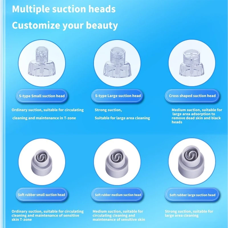 Nieuwe Collectie 2025 Heet Verkoop Kleine Bubble Comedondrukker Cleaner Watercyclus Mee-eter Elektrische Vacuüm Comedondrukker