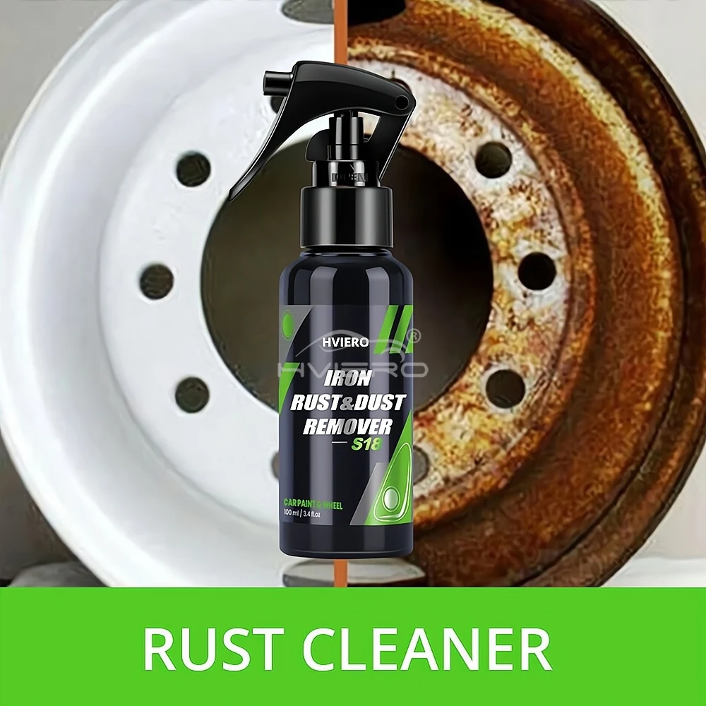 50/100/300ML Protect Wheels Brake Discs From Iron Dust Iron Removal Agent Rim Cleaner Rust Cleaner Auto Detail Chemical Car Care