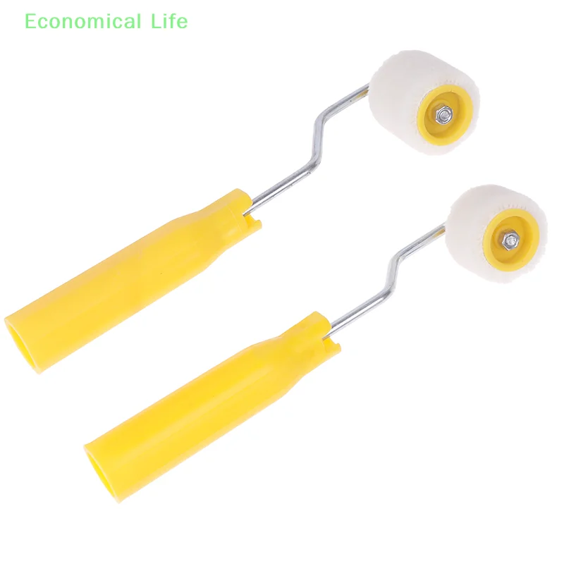 بكرات طلاء صغيرة للأبواب والأسقف، فرش صوف، طلاء صغير جدًا، فرشاة حافة الحواف، فرشاة طلاء لإصلاح الجدار #5