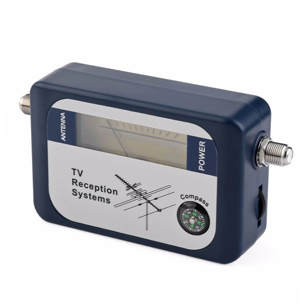 DVB-T TV Digital Aerial Terrestrial Signal Meter Antenna Finder Pointer TV Satellite Receiver With Compass TV Reception Systems