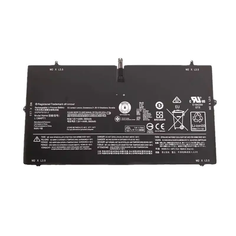 

L13M4P71 L14S4P71 Laptop Battery for Lenovo Yoga 3 Pro 1370, Yoga 3 Pro-I5Y71, Yoga 3 Pro-I5Y70, Yoga 3 Pro-I5Y51 7.6V 44Wh