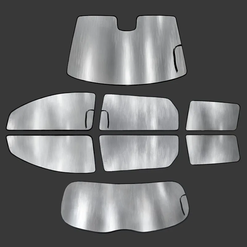 

Custom Fit Full Set w/ 3rd Row Sunshades (8pcs) for 2011 2012 2013 2014 2015 2016 2017 2018 2019 2020 Dodge Grand Caravan