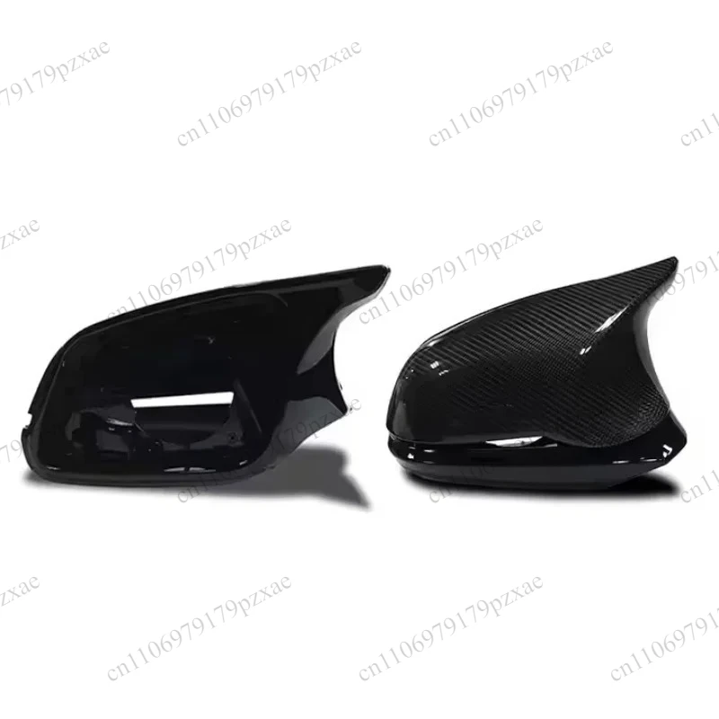 6Pcs Carbon Fiber Mirror Caps M3 Style Replacement Fit F20 F22 F23 F30  X1 Series