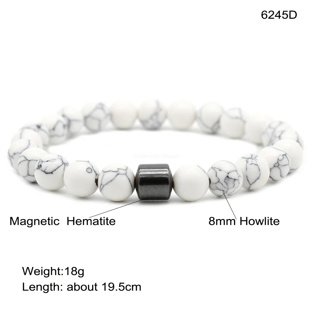 1pcs Rejuvenate Your Spirit with A Magnetic Tiger Eye Lava Stone Bracelet - for Men & Women Bracelet for Women Men Accessories