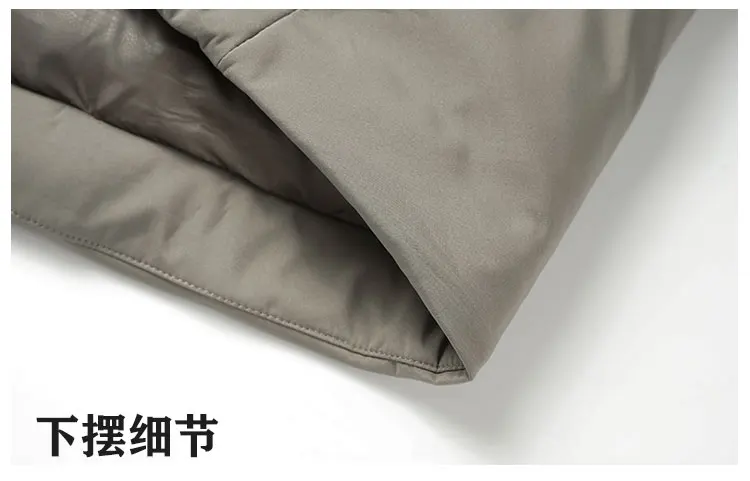 High Quality Thick Winter Men Parkas Slim Business Cold Resistant Versatile Men Casual Parkas Thick Detachable Hood Warm Coat
