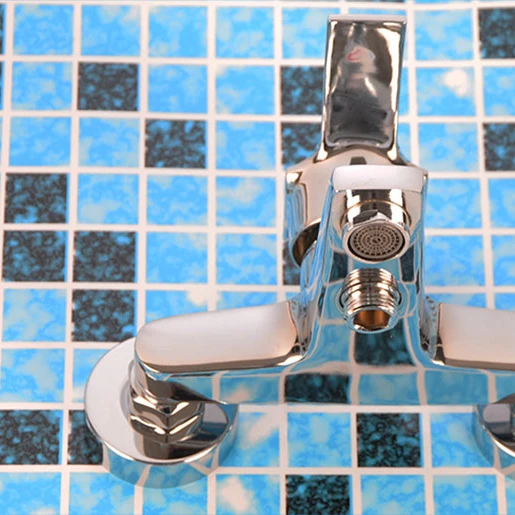 غطاء ديكور لصنبور الفولاذ المقاوم للصدأ يزيد من غطاء الدش بصمام زاوية الصنبور وغطاء ديكور أنابيب المياه