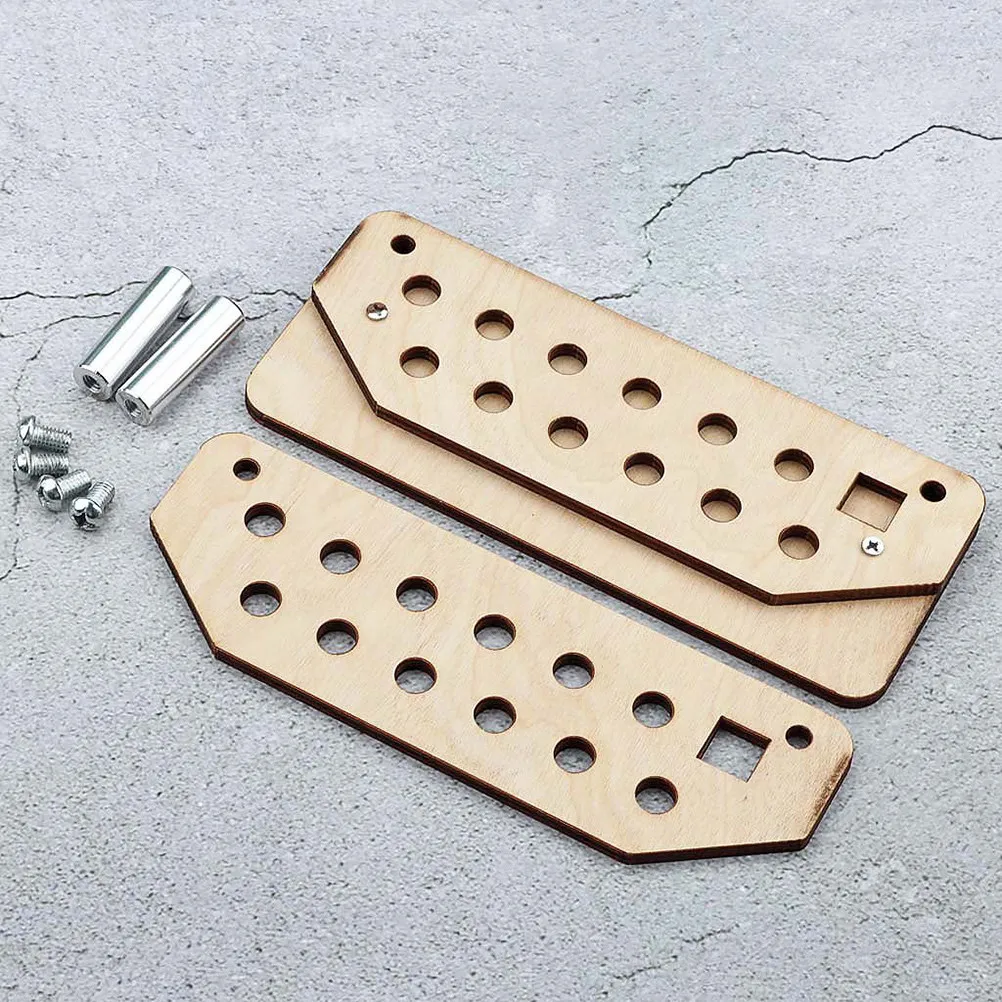 Leathercraft Tools Rack Wooden Tool Stand Holder with Multi Sized Holes for Carving Stamping Modeling Painting Tools
