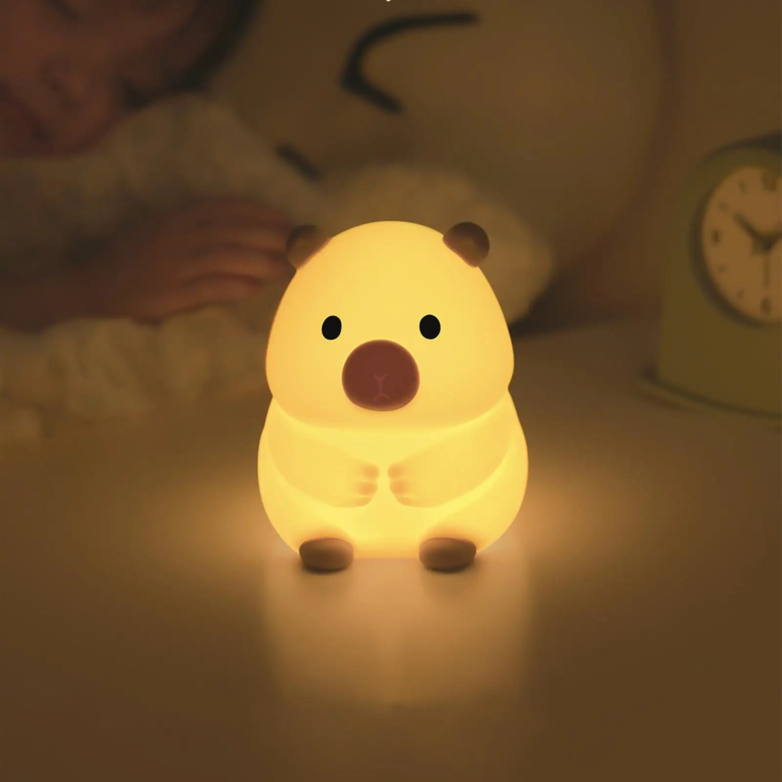 

Kids Night Lights 3-Level Dimmable Rechargeable Animal Nightlight Night Bedroom Lamp for Kids Boys Adults Bedroom Dorm Home