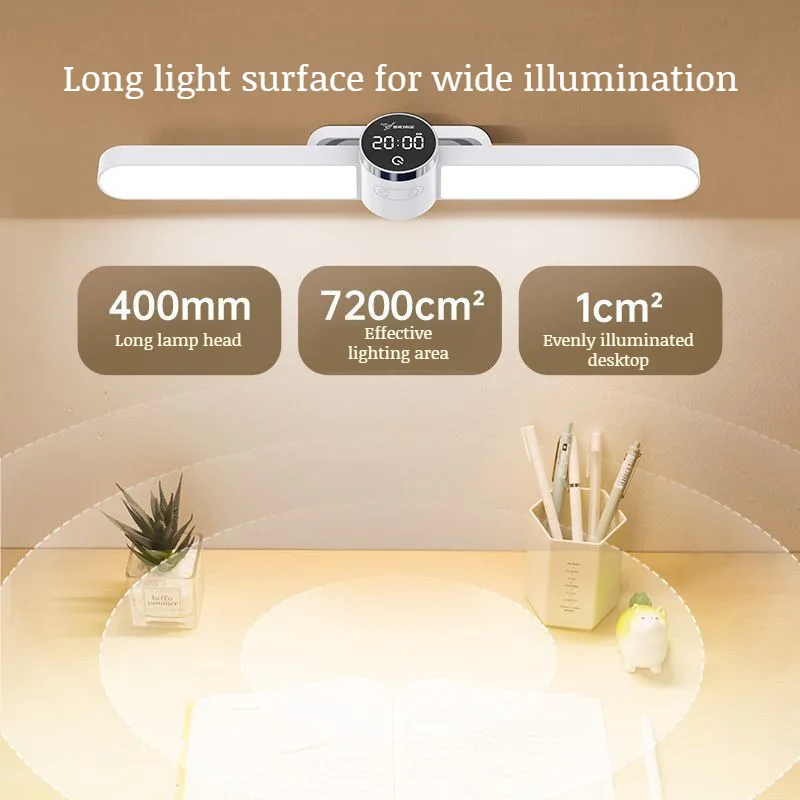 Eye Care Magnetic Desk Lamp EyeCare Desk Lamp Indoor Digital Clock EyeCare Magnetic Desk Lamp Hanging Magnetic LED Table Lamp