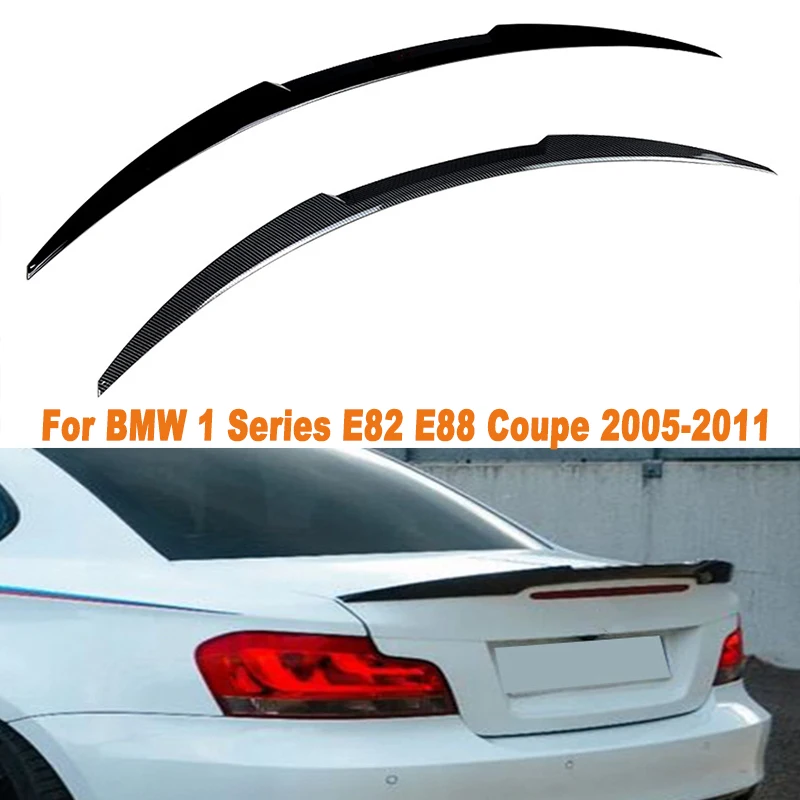 

Car Tail Wings Fixed Wind Spoiler Rear Wing Auto Decoration Accessories For BMW 1 Series E82 E88 Coupe 2005-2011