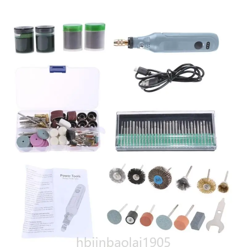 

E74E Rotary Tool 3.7V Cordless Rotary Tool Power Rotary Tool Variable Speed Rotary Tool Cordless for Handcraft Making