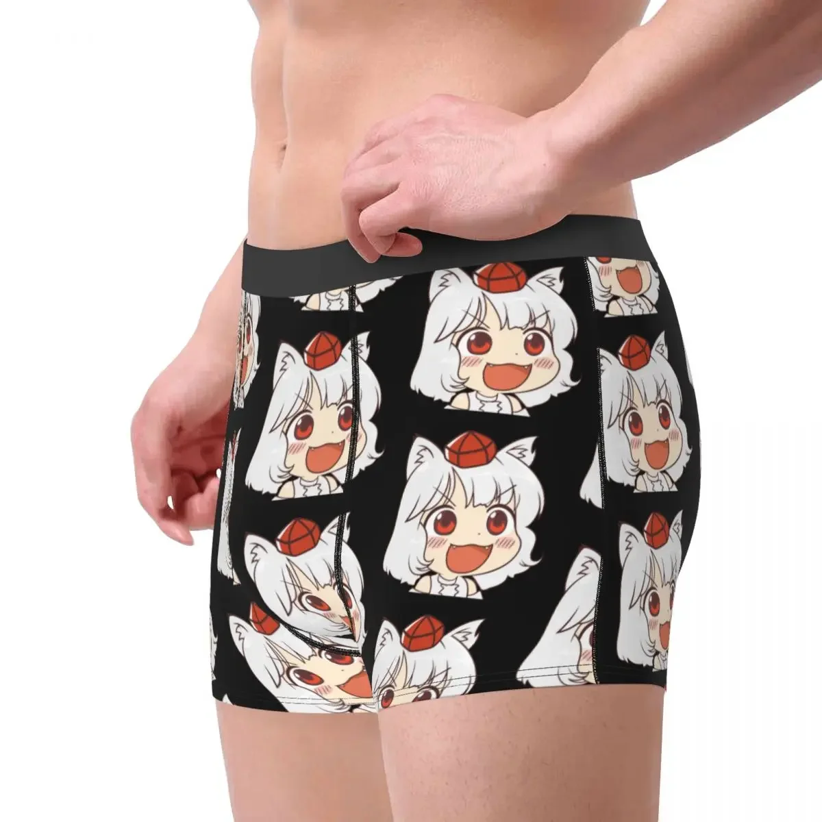 Ohayou Awoo-Calzoncillos transpirables para hombre, ropa interior, pantalones cortos estampados, Bóxer