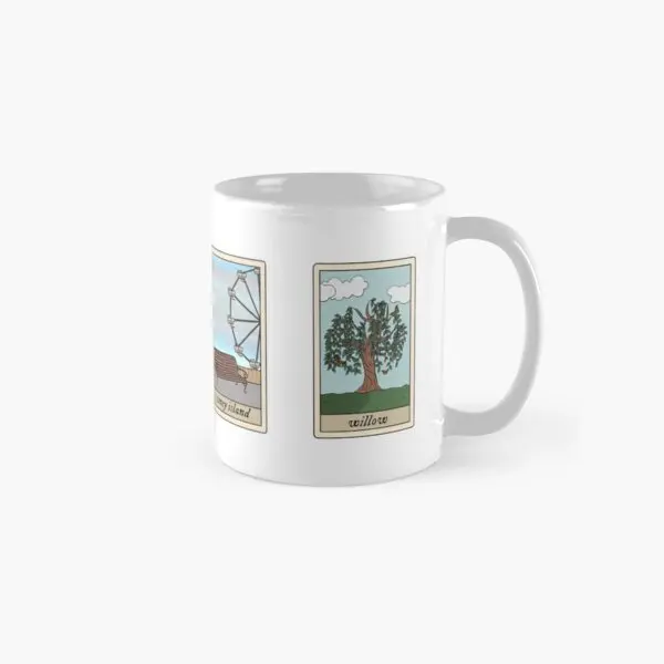 Evermore Tarot Card Deck Classic  Mug Tea Printed Coffee Photo Drinkware Image Handle Round Picture Cup Design Gifts Simple